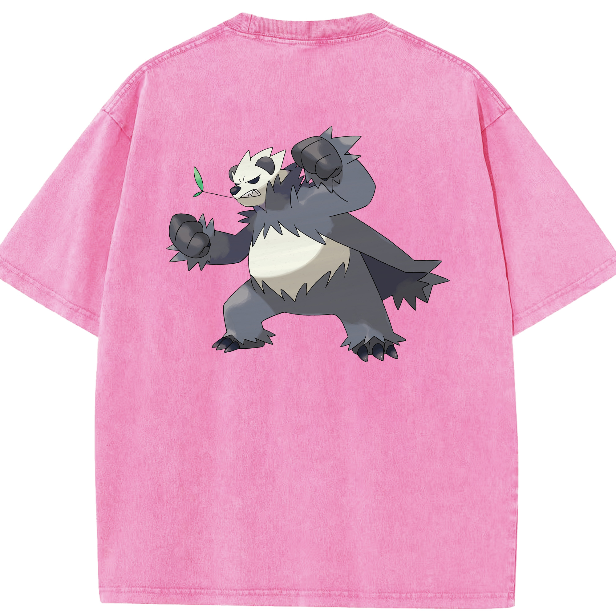 （画像用） ポケットモンスター Pokémon 綿100% ヴィンテージ風 半袖Tシャツ（背面プリント）